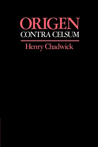 Origen: Contra Celsum von Cambridge University Press